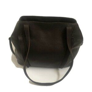 The Sak Handbag Satchel Leather Brown Shoulderbag Purse